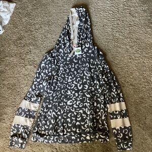 Cheetah Print Hoodies Size 1X NWT